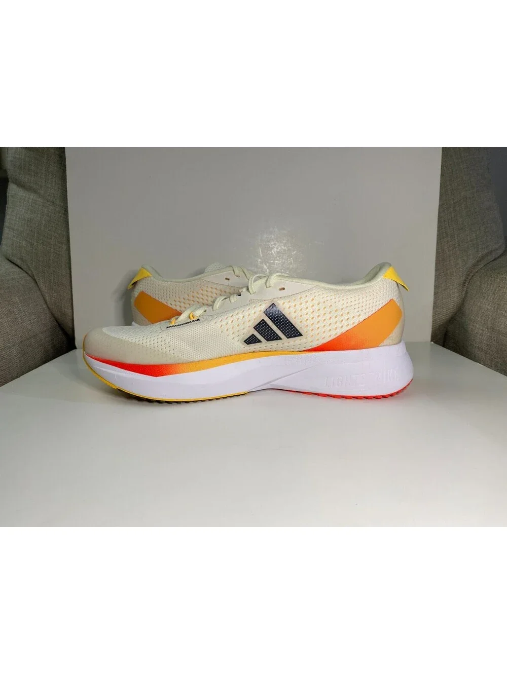 Adidas Adizero SL IG3336 Men's Sneakers 11 Ivory Core Black Spark Running Shoes
